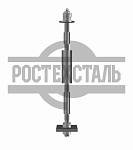 Болты фундаментные тип 3 ГОСТ 24379.1-2012 составные